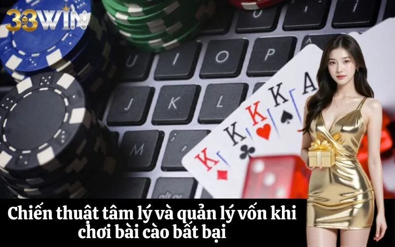 Chiến thuật tâm lý và quản lý vốn khi chơi bài cào bất bại